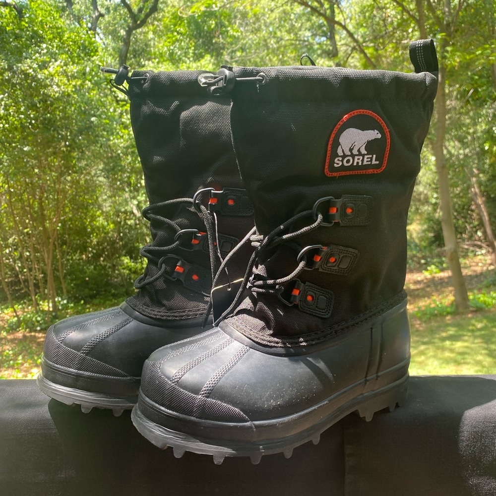 Sorel Black Kids Rain & Snow Boots